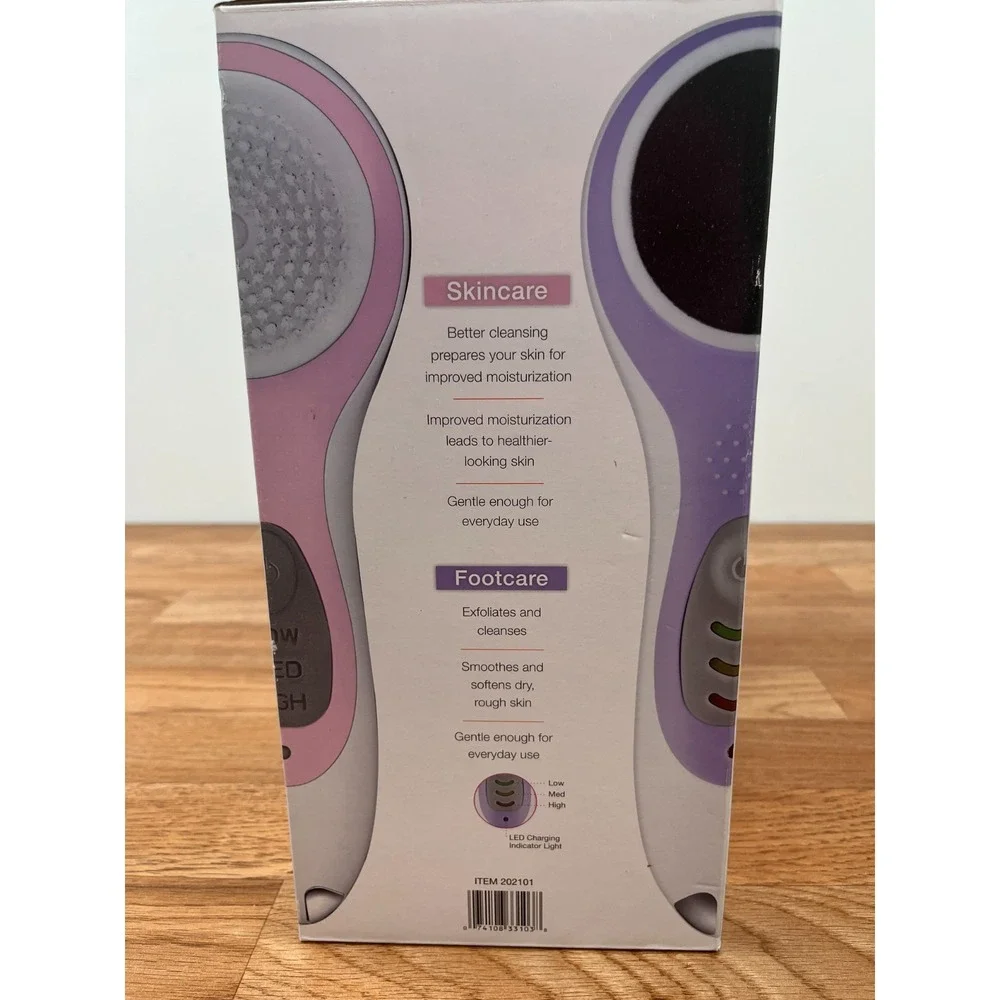 Conair‎ True Glow Sonic Solutions Skincare Kit & Footcare Kit, Facial